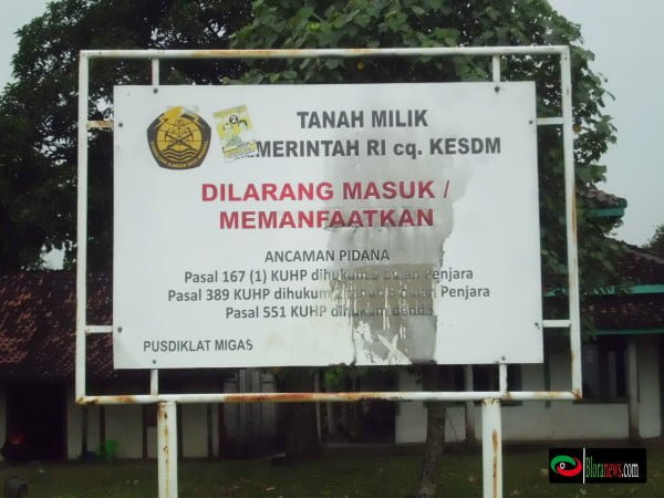 papan nama bandara ngloram