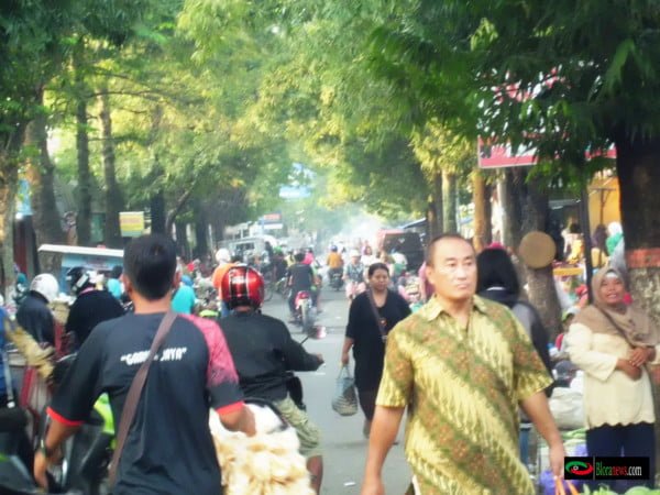 suasana di pasar blora