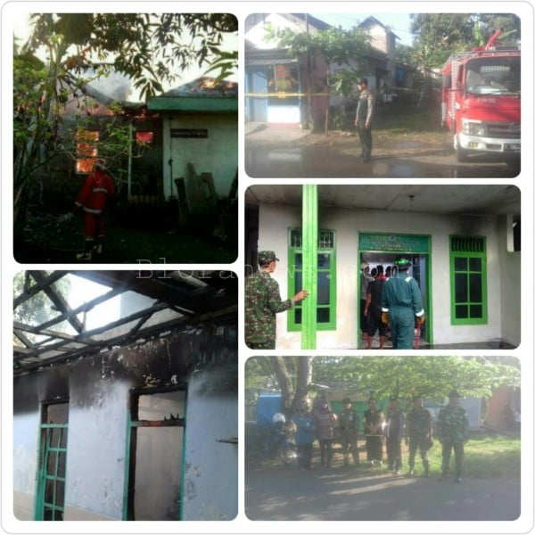 TPA DICEPU LUDES TERBAKAR