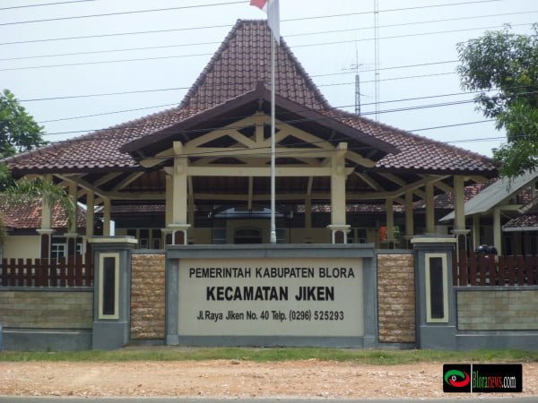 Kantor kecamatan Jiken Kabupaten Blora