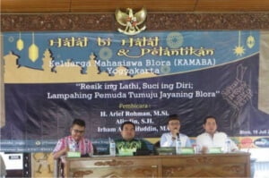 Halal Bi Halal dan Pelantikan Pengurus Keluarga Mahasiswa Blora Yogyakarta 2016/2017