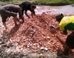 KEPALA DUSUN BERGOLO : JALUR PIPES-BERGOLO URAT NADI JALUR PERTANIAN MASYARAKAT