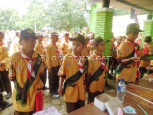 RATUSAN SISWA SD IKUTI PESTA SIAGA