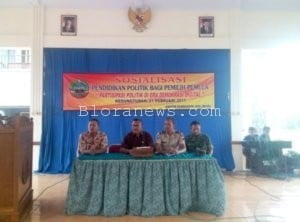 HADAPI PILGUB 2018, KESBANGPOL UNDANG PEMILIH PEMULA