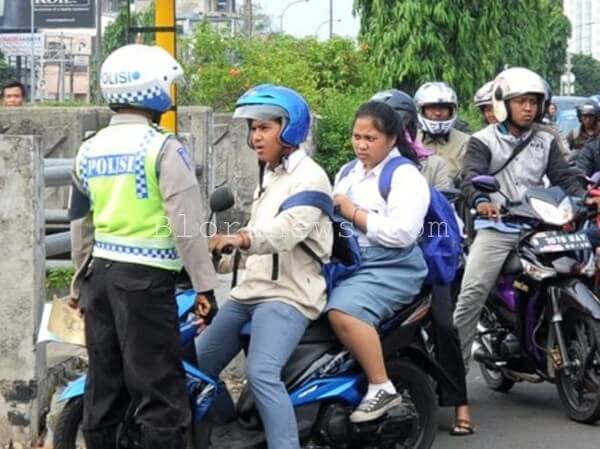 PELAJAR DOMINASI ANGKA PELANGGARAN LALU LINTAS