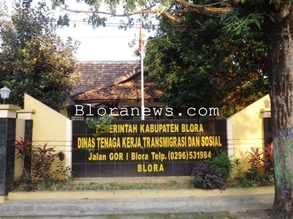 Kantor Dinas Tenaga Kerja dan Transmigrasi Blora