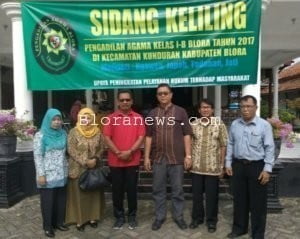 JEMPUT BOLA, PENGADILAN AGAMA BLORA ADAKAN SIDANG KELILING