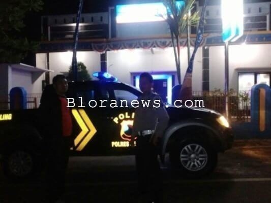 POLRES BLORA GIATKAN PATROLI MALAM