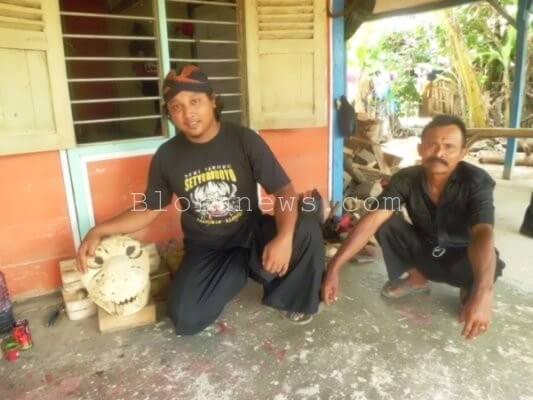 LEBIH DEKAT DENGAN PENGRAJIN BARONGAN DARI DESA BRABOWAN