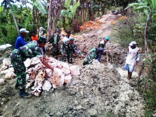 TMMD KODIM BLORA LANGSUNG TANCAP GAS USAI DIBUKA
