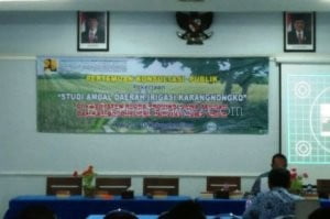 BBWS BENGAWAN SOLO GELAR KONSULTASI PUBLIK STUDI AMDAL DAERAH IRIGASI KARANGNONGKO