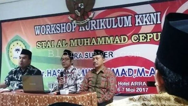 HADAPAI PERSAINGAN GLOBAL, 70 DOSEN STAI ALMUHAMMAD WORKSHOP KKNI