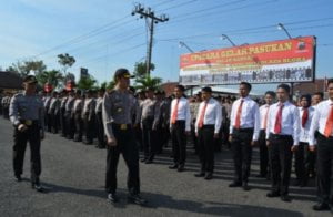 PIMPIN APEL GELAR PASUKAN, KAPOLRES TEKANKAN 3 POIN PENTING