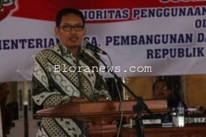 DATANG KE BLORA, DIRJEN PKP KEMENDESA BINA 271 KADES SE KAB.BLORA