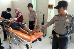 TERSENGAT LISTRIK, WARGA WONOSEMI BANNJAREJO TEWAS