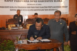 RANPERDA PERUBAHAN APBD 2017 DITETAPKAN, INI STRUKTURNYA