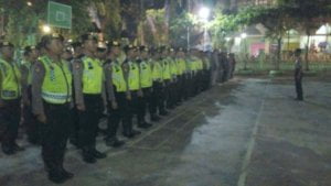 RATUSAN WARGA PSHT HADIRI PENGESAHAN ANGGOTA BARU DI GOR MUSTIKA BLORA