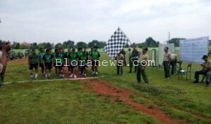 PULUHAN TENTARA DATANGI STADION KRIDOSONO PAGI INI