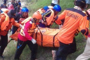 JENAZAH KORBAN TENGGELAM DI BENGAWAN SOLO DITEMUKAN