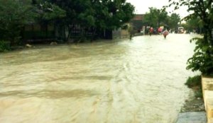 HUJAN DERAS, DESA SUMBER KRADENAN KEMBALI DILANDA BANJIR