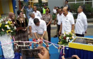 MENTERI JONAN RESMIKAN GEDUNG SOEBROTO PEM AKAMIGAS CEPU