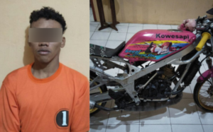 PELAKU CURANMOR GAGAL KABUR AKIBAT MOTOR MOGOK