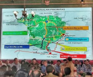 DI MUSRENBANGWIL, BLORA SAMPAIKAN EMPAT USULAN PRIORITAS