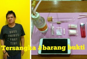 MENYIMPAN DUA PAKET SABU, PRIA DI CEPU DIRINGKUS PETUGAS