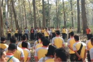 PEDULI EKOSISTEM, POLRES BLORA GELAR KERJA BAKTI DI KAWASAN HUTAN LINDUNG