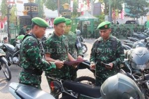TEKAN POTENSI PELANGGARAN, KODIM BLORA GELAR PENGECEKAN KENDARAAN DINAS