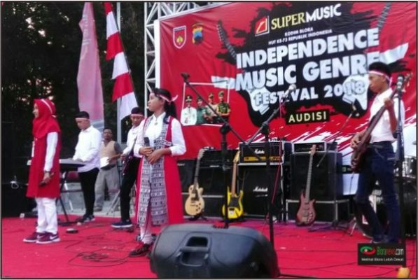 USUNG GENRE POP ROCK, BAND SPENSA SIAP REBUT PIALA DANDIM BLORA