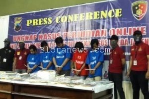 PENJUDI ONLINE ASAL RANDUBLATUNG DIBEKUK DITRESKRIMSUS POLDA JATENG
