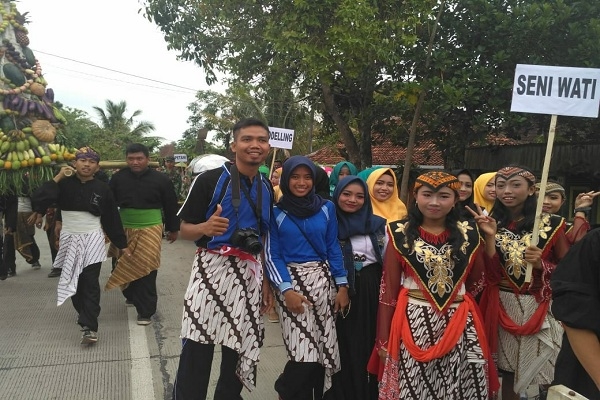  Karnaval Kebudayaan SMK Pelita Japah dalam rangka hari Sumpah Pemuda 2018