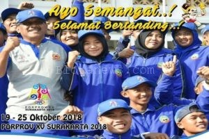 KONTINGEN PORPROV 2018 BERANGKAT KE SURAKARTA, BUPATI: BLORA PASTI JUARA!