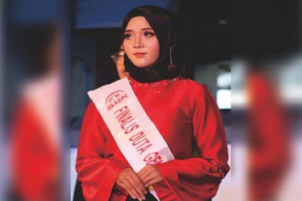 Tufy Supriyanti, juara III Duta Genre BKKBN DIY 2018