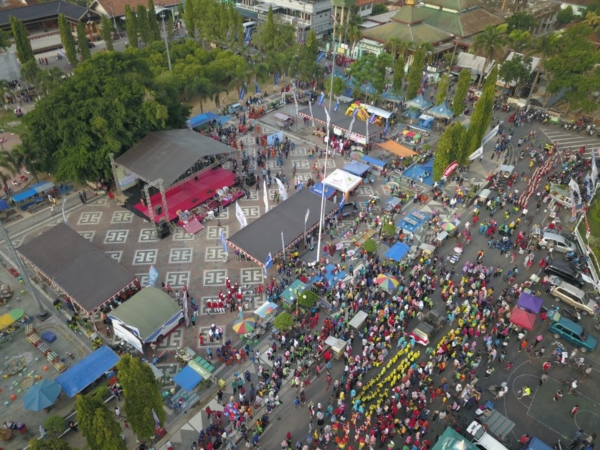 Perayaan Milad 106 Muhammadiyah di Alun-alun Blora