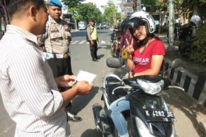3819 PELANGGAR LALIN DITINDAK SATLANTAS SELAMA OPERASI ZEBRA 2018