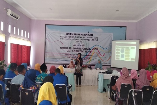 Seminar Pendidikan Metode Pembelajaran IPA SD/MI Bervisi SETS (Science, Environment, Technology, and Society)