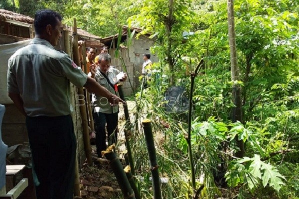 BENCANA TANAH LONGSOR ANCAM PEMUKIMAN WARGA DI TEPI SUNGAI