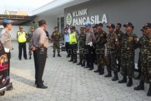 240 PERSONEL BANSER, SIAGA DUKUNG PENGAMANAN NATARU