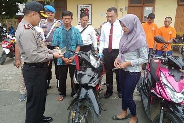 MOTOR CURIAN DIKEMBALIKAN KE PEMILIKNYA