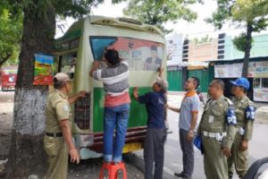 3 HARI PATROLI GABUNGAN, 1.630 ATRIBUT KAMPANYE DITERTIBKAN