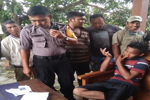 Galih (16) pelaku curanmor diamankan warga Dusun Bakal Desa Andongrejo Kecamatan Blora Kota, Kabupaten Blora