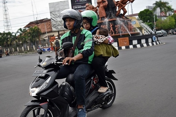 Kalis Mupriyanto (29), driver ojek online penyandang disabilitas