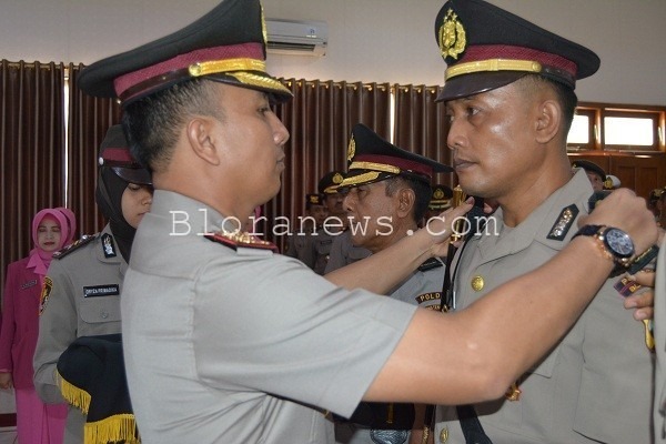 3 PERWIRA POLRES BLORA DUDUKI JABATAN BARU