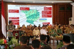 10 RUAS JALAN INI DIUSULKAN BUPATI KOKOK KE GUBERNUR JATENG