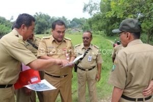 CEK LOKASI, PROYEK JEMBATAN TEMBUS BANJAREJO-TUNJUNGAN DIMATANGKAN