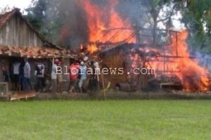 LAGI! KONSLETING LISTRIK LUDESKAN RUMAH WARGA