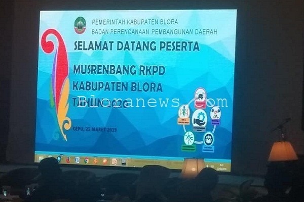 Musrenbang RKPD Blora 2020 di Hotel Allium Cepu