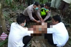 SEORANG PETANI DITEMUKAN TEWAS DI TENGAH HUTAN